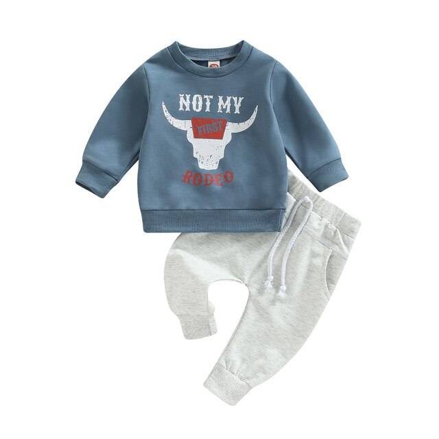 Western Baby Boy Clothes Set