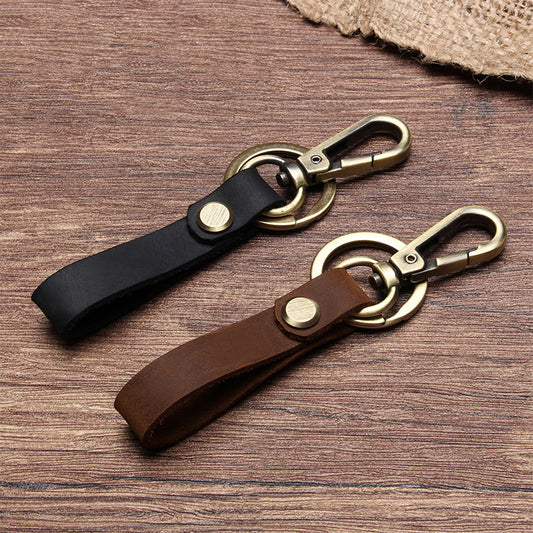 Handmade Cowhide Keychain