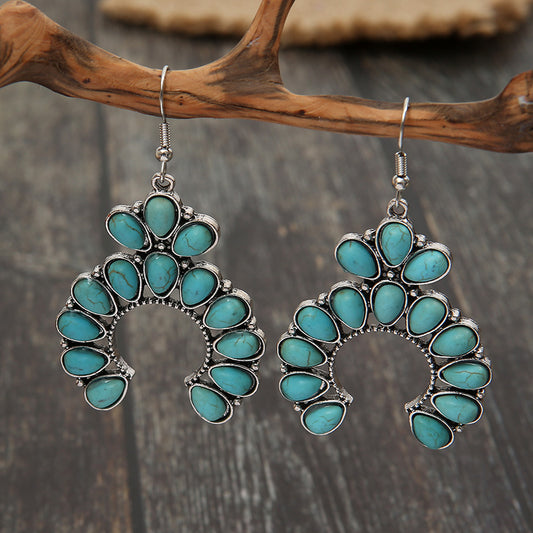 Turquoise Geometric Earring’s