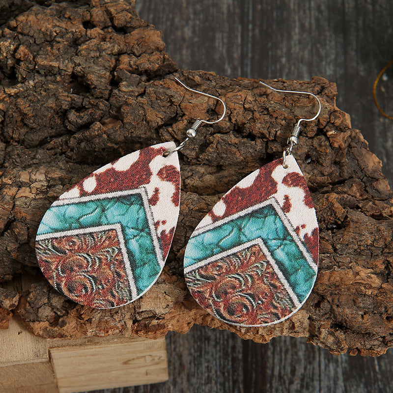 Retro Western Earrings