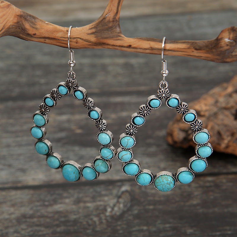 Turquoise Water Drop Earrings