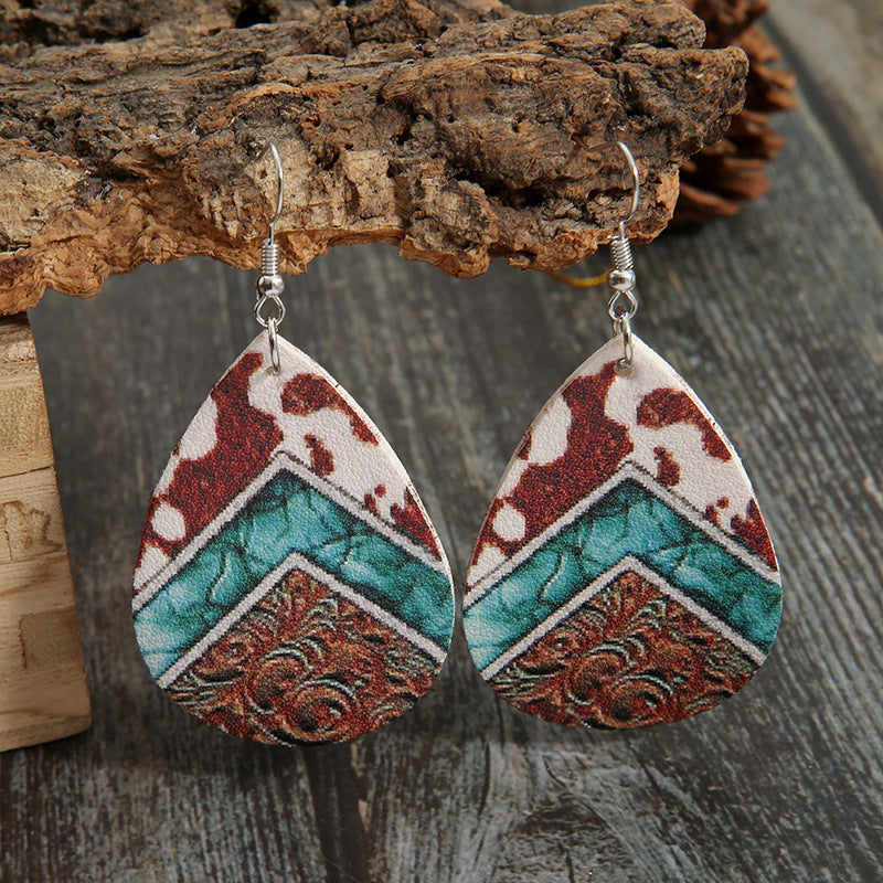 Retro Western Earrings